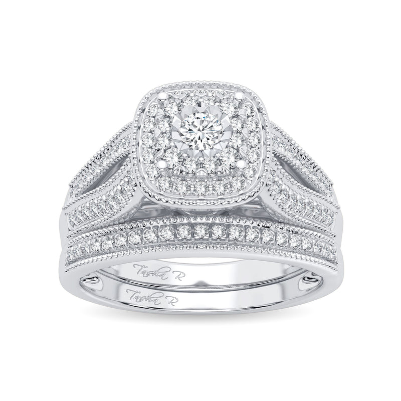 14K 0.40CT DIAMOND BRIDAL  RING