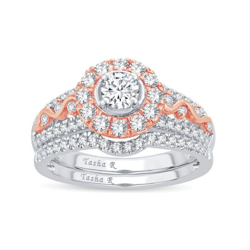 14K  1.01CT  DIAMOND  RING.