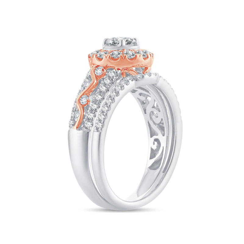 14K  1.01CT  DIAMOND  RING.