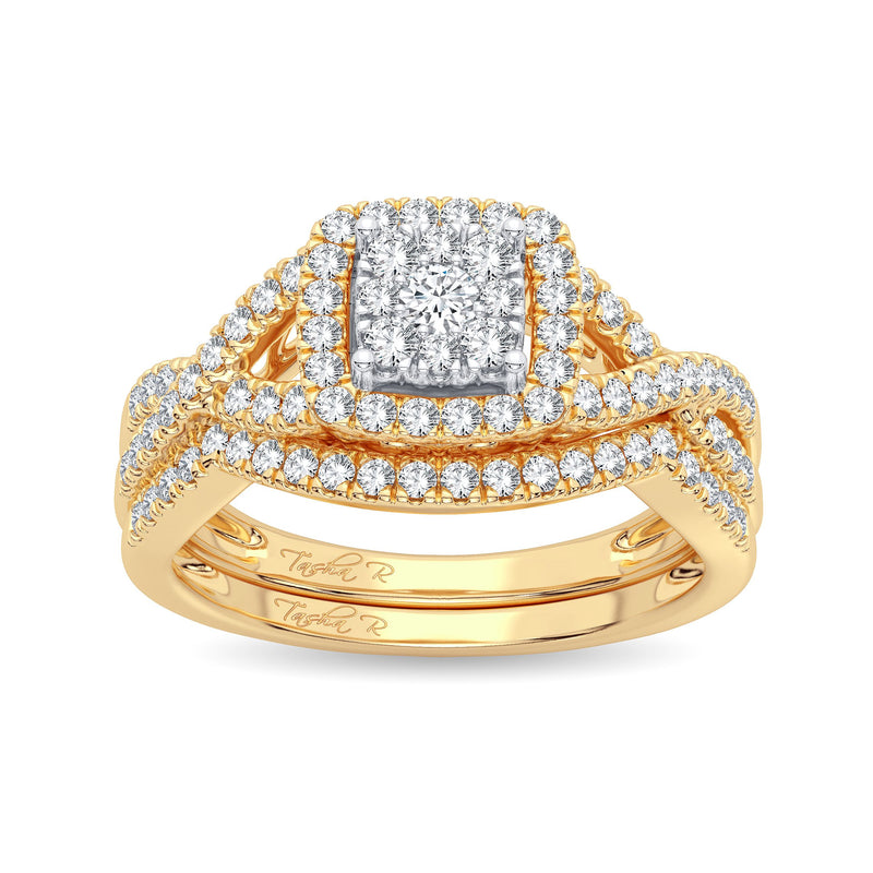 14K 0.50CT DIAMOND BRIDAL RNIG
