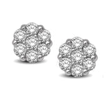 14K  1.50CT  DIAMOND  EARRING
