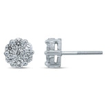 14K  0.75CT  DIAMOND  EARRING
