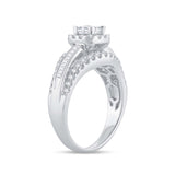 14K  1.00CT PR/CT  DIAMOND BRIDAL   RING