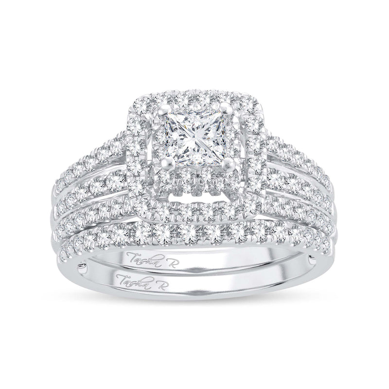 14K  1.51CT  DIAMOND  BRIDAL  RING