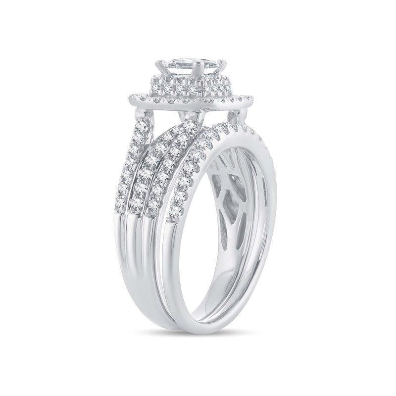 14K  1.51CT  DIAMOND  BRIDAL  RING