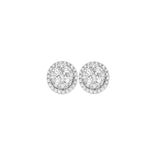 14K  0.67CT  DIAMOND  EARRING
