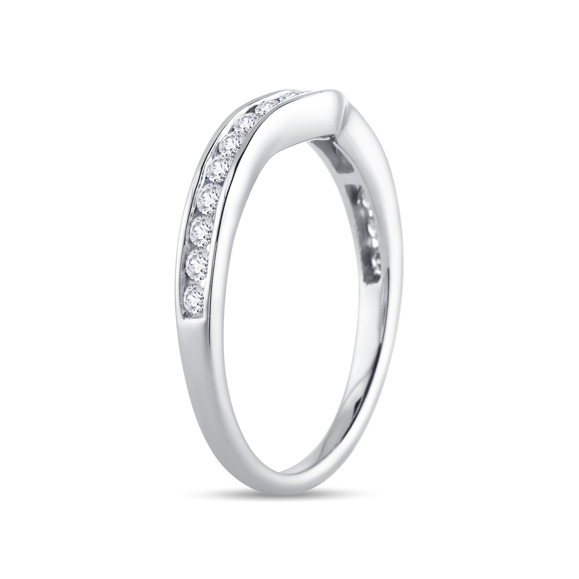 14K  0.34CT  DIAMOND BAND