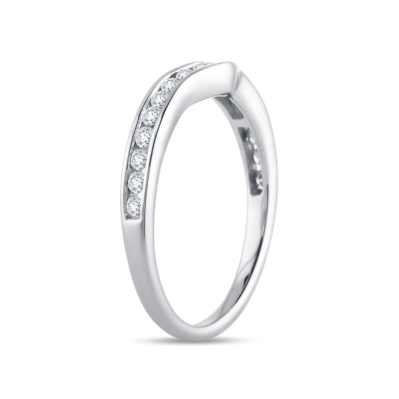 14K  0.34CT  DIAMOND BAND