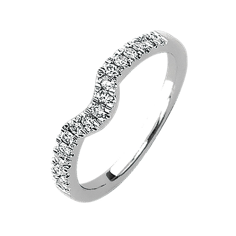 14K  0.20CT  DIAMOND  BAND