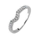 14K  0.20CT  DIAMOND  BAND