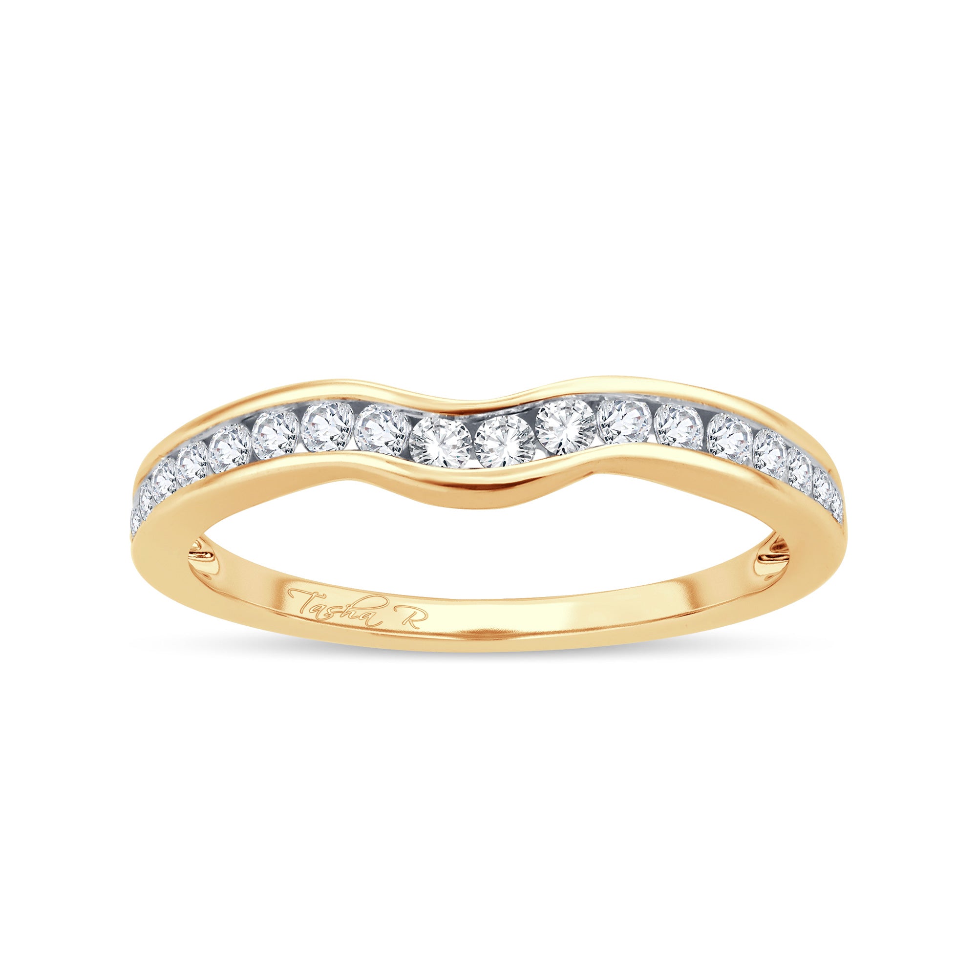 14K  0.34CT  DIAMOND BAND