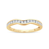 14K  0.34CT  DIAMOND BAND