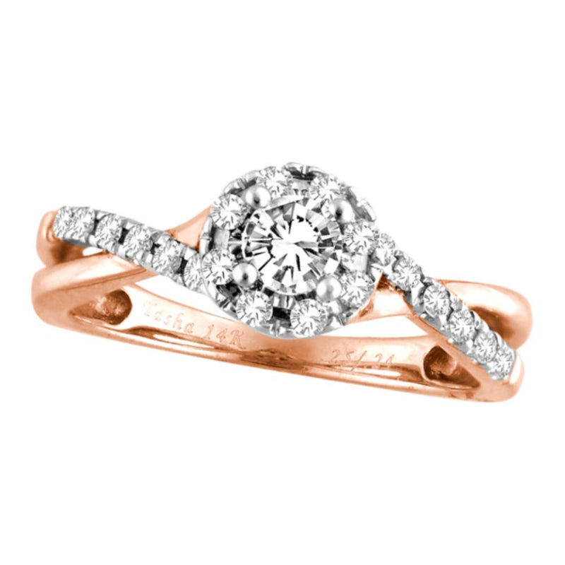 14K 0.50CT   DIAMOND RING
