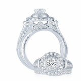 14K  2.00CT  DIAMOND BRIDAL   RING