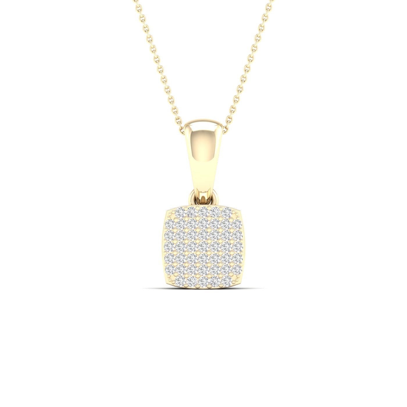 10K 0.12CT DIAM PENDANT