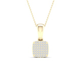 10K 0.12CT DIAM PENDANT