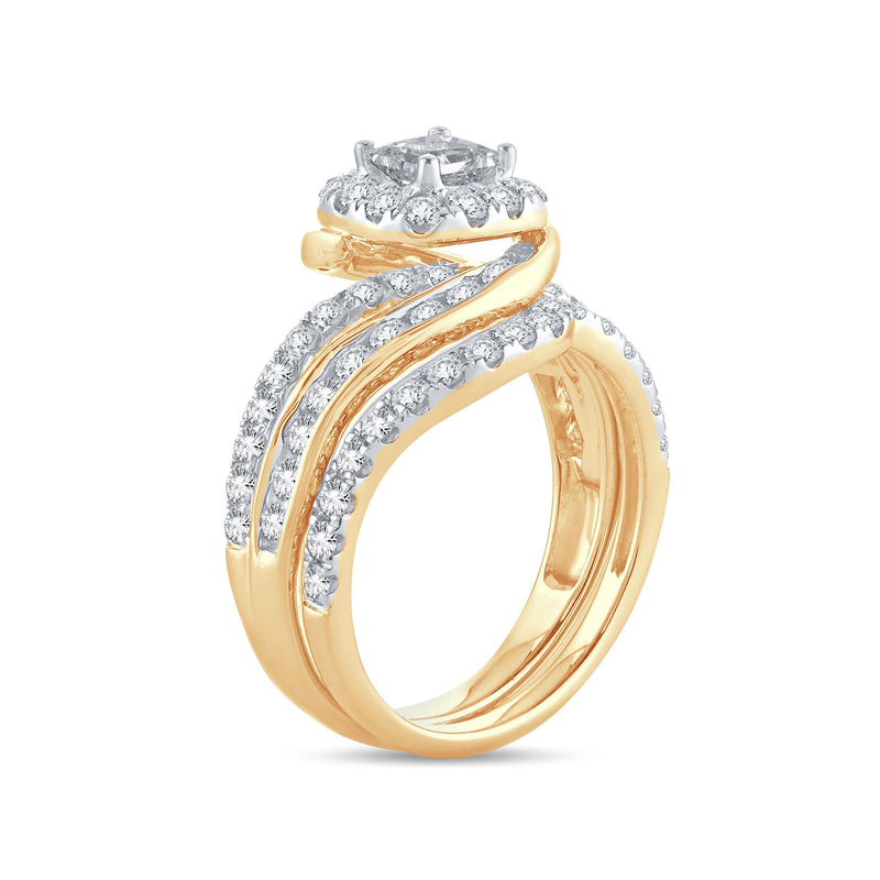 14K 0.200CT DIAMOND BRIDAL RING