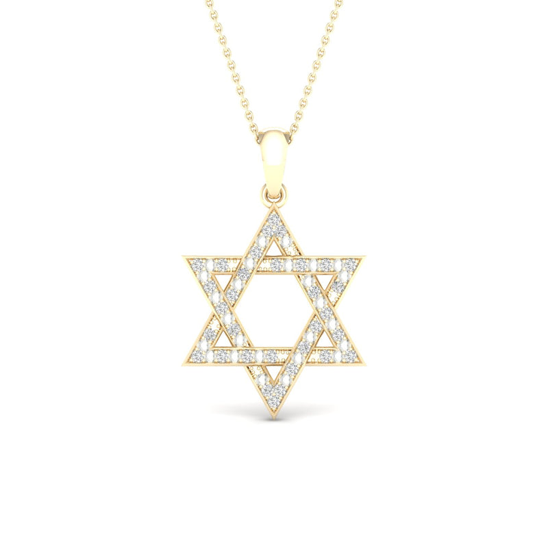 10K 0.10CT DIAM PEND