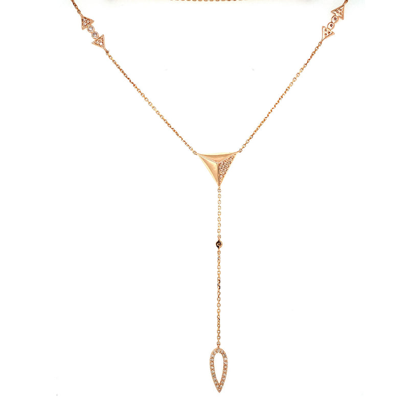 10K 0.25CT DIAM  NECKLACE