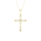 10K 0.10CT DIAM PENDANT