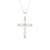 10K 0.10CT DIAM PENDANT