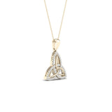 10K 0.15CT DIAM PENDAT