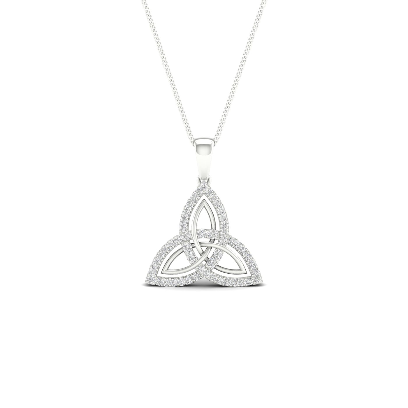 10K 0.15CT DIAM PENDAT
