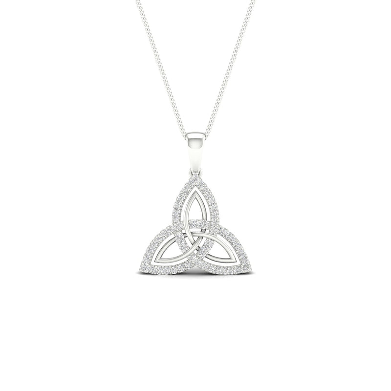 10K 0.15CT DIAM PENDAT
