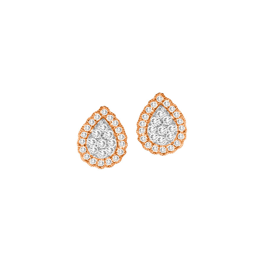 14K 0.50CT DIAMOND EARRING
