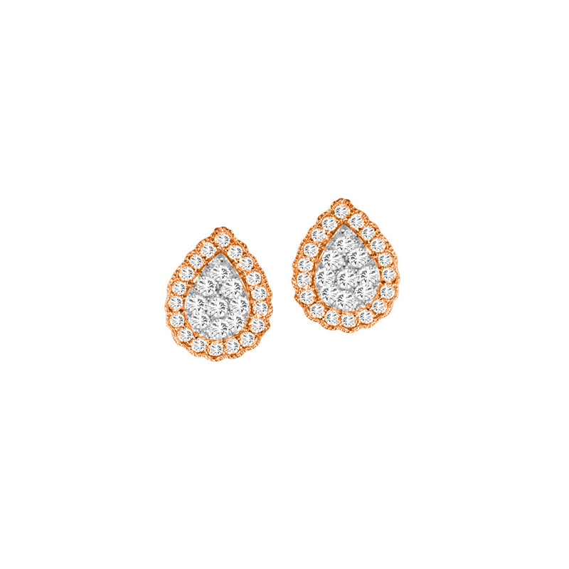 14K 0.50CT DIAMOND EARRING