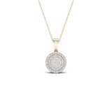 10K 0.13CT DIAM PENDANT