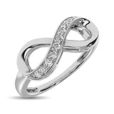 10K White Gold 1/10 Ct.Tw. Diamond Promise Ring