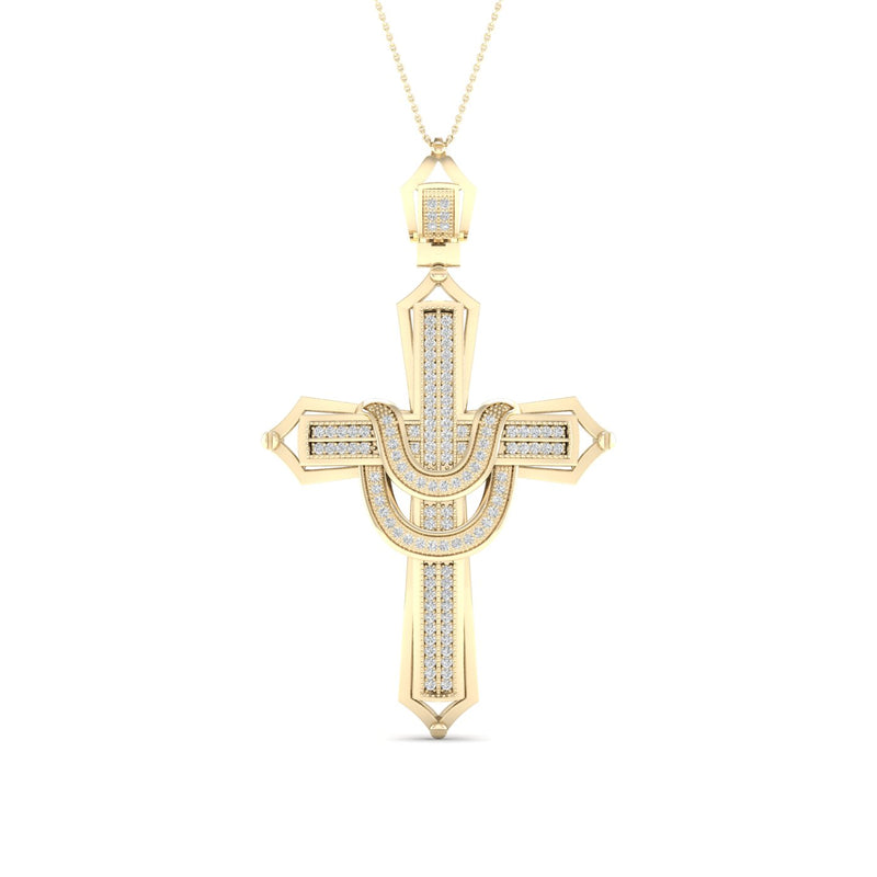 10K 0.38CT DIAM PENDENT