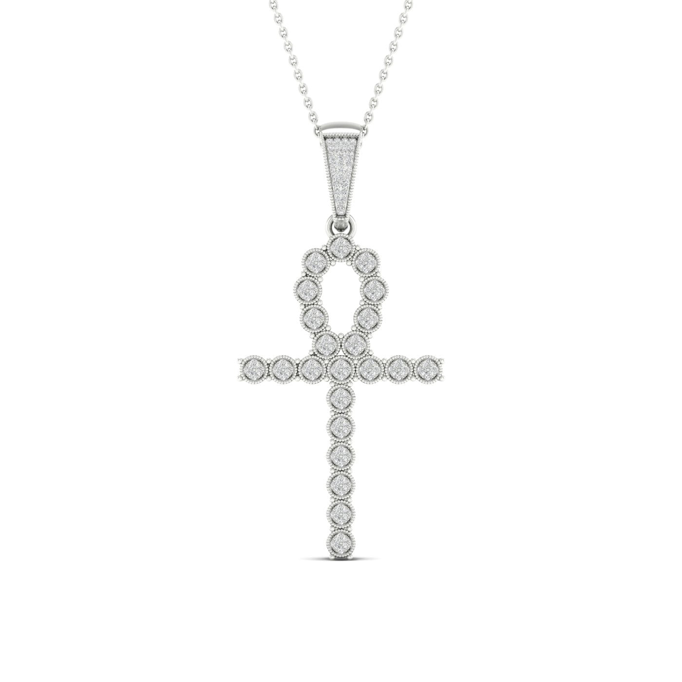 10K 0.38CT DIAM PENDENT