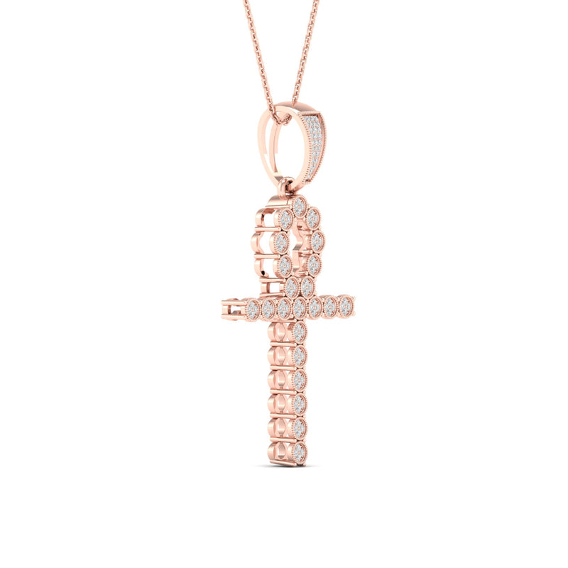 10K 0.38CT DIAM PENDENT