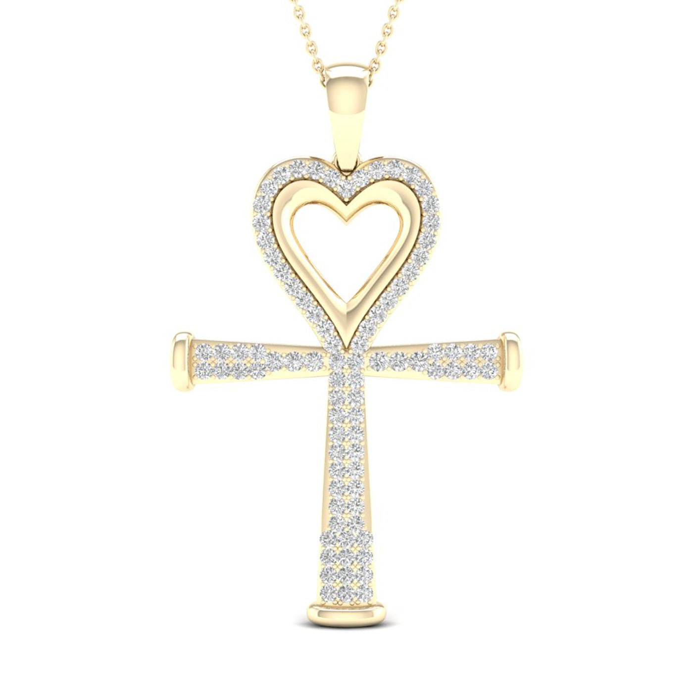 10K 0.20CT DIAM PENDANT