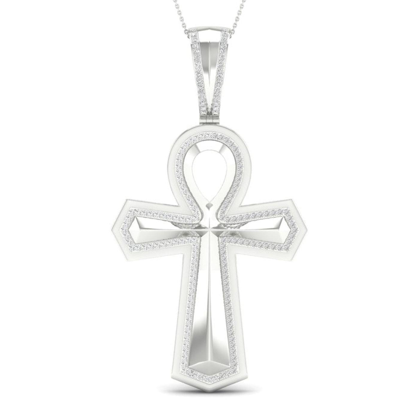 10K 0.40CT DIAM PENDANT