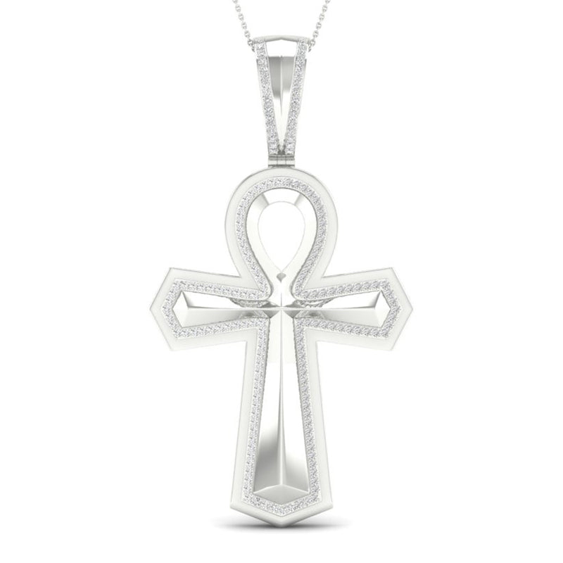 10K 0.40CT DIAM PENDANT