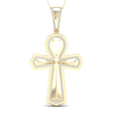 10K 0.40CT DIAM PENDANT