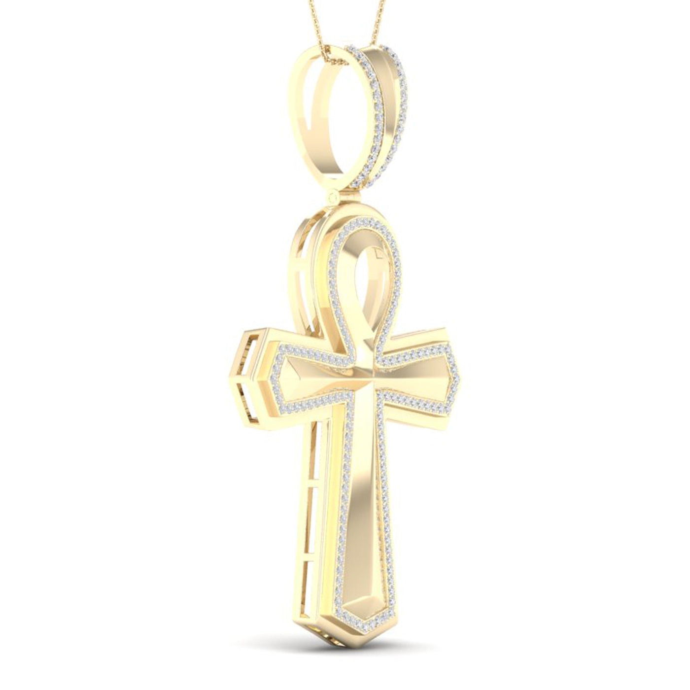 10K 0.40CT DIAM PENDANT