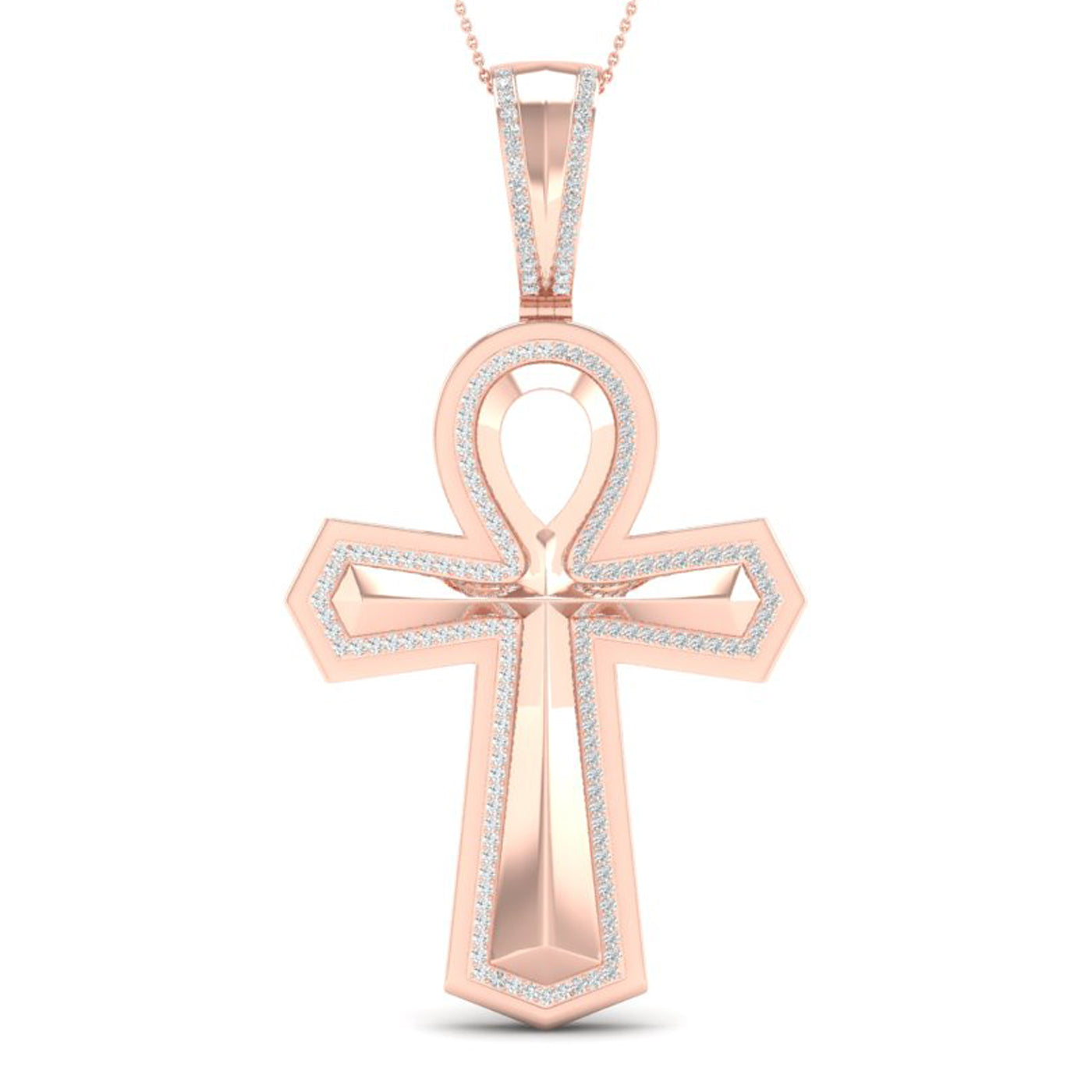 10K 0.40CT DIAM PENDANT