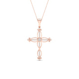 10K 0.10CT DIAM PENDANT