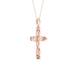 10K 0.10CT DIAM PENDANT