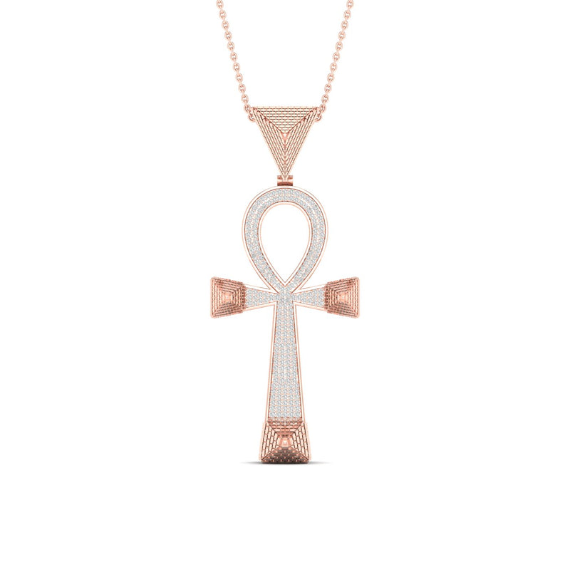 10K 0.50CT DIAM PENDANT