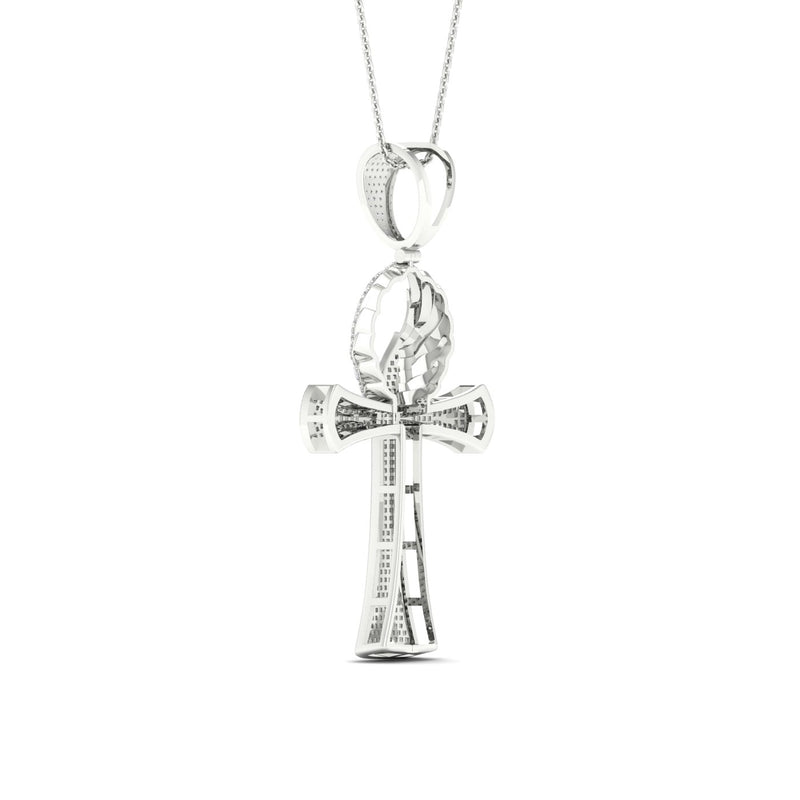 10K 0.90CT DIAM PENDANT