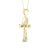 10K 0.90CT DIAM PENDANT