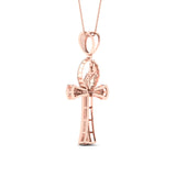 10K 0.90CT DIAM PENDANT