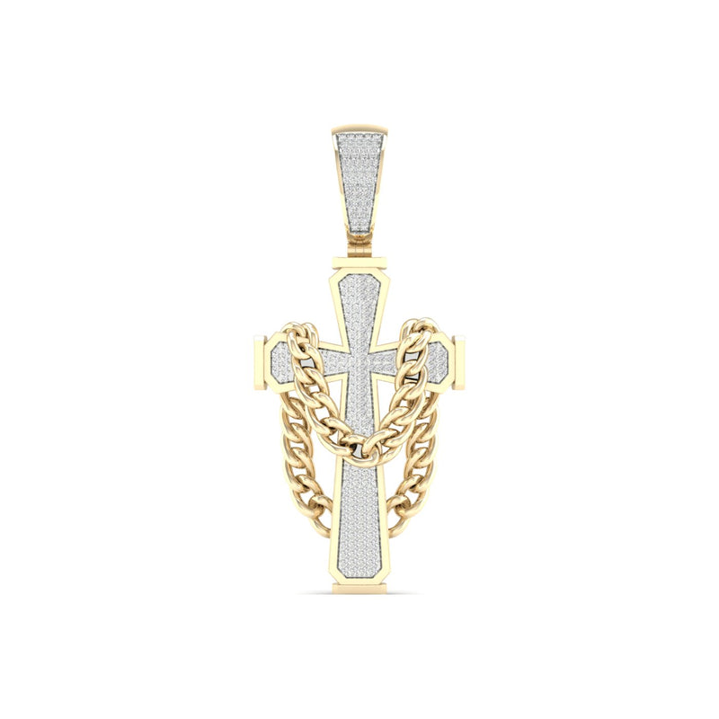 10K 0.43CT DIAM PENDANT