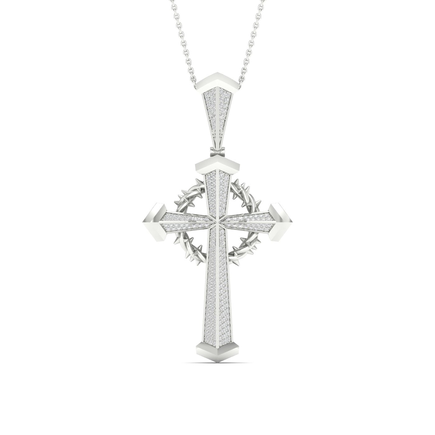 10K 0.50CT DIAM PENDANT