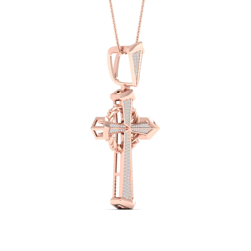 10K 0.50CT DIAM PENDANT